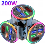 Chargeur Voiture USB-C 200W -1