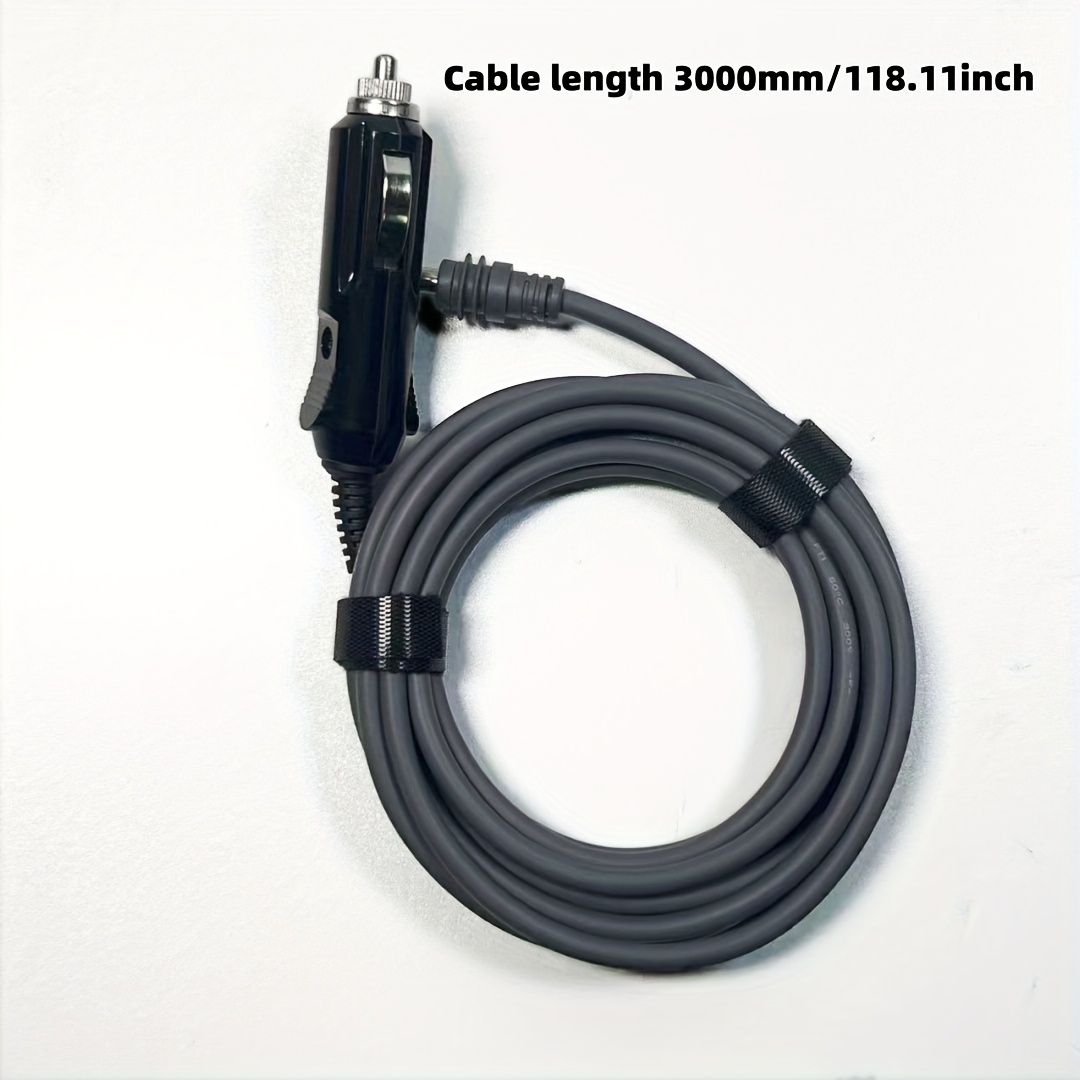 Câble d'alimentation compatible avec les accessoires Starlink Mini, 12-24V 60W, câble de puissance DC Starlink Mini, compatible avec les accessoires Starlink Mini, 18AWG, options de longueur 2m/3m/5m, noir et gris. – Image 5