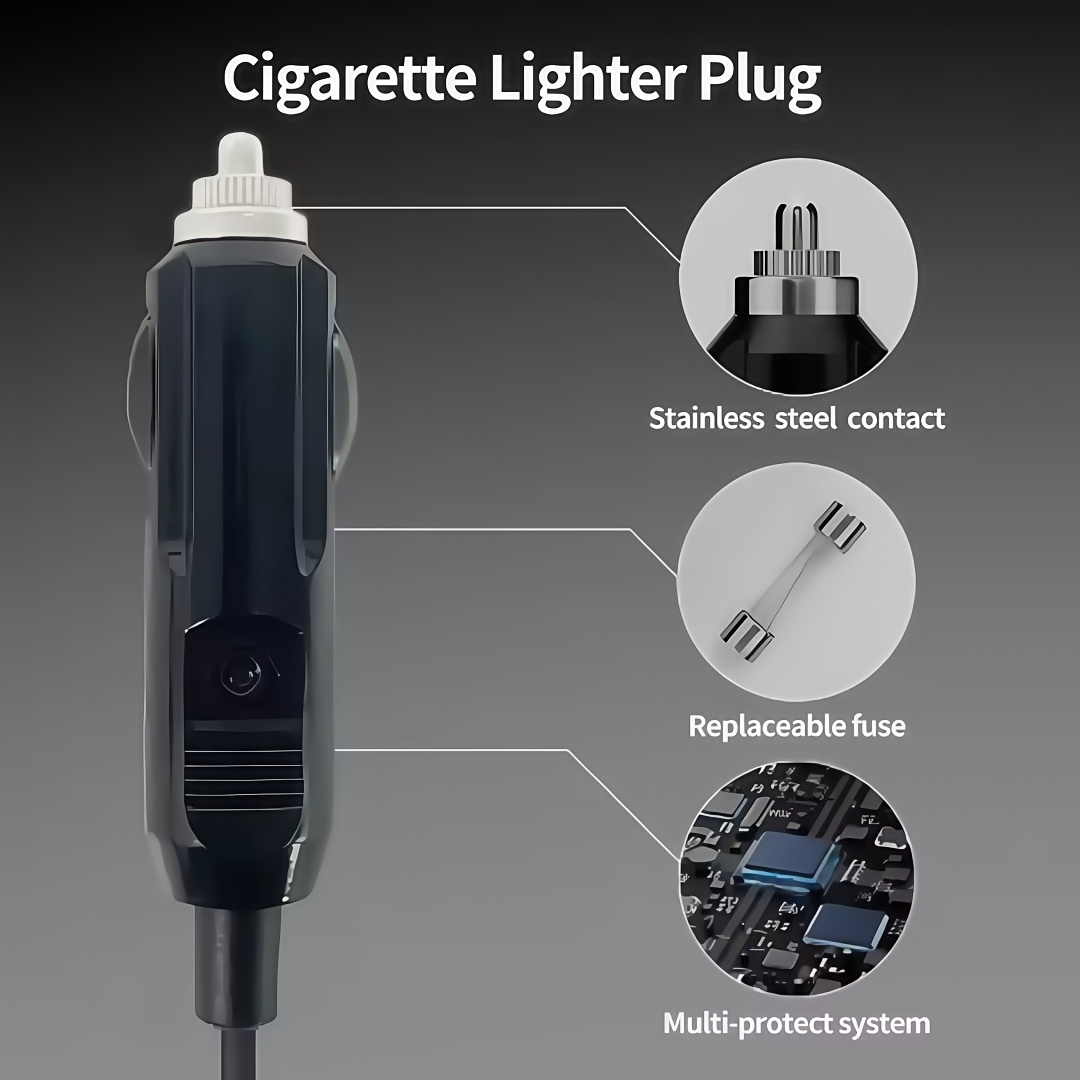 Câble d'alimentation compatible avec les accessoires Starlink Mini, 12-24V 60W, câble de puissance DC Starlink Mini, compatible avec les accessoires Starlink Mini, 18AWG, options de longueur 2m/3m/5m, noir et gris. – Image 8