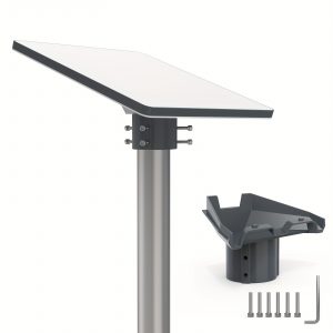 Support de satellite Starlink Mini - Construction robuste en alliage d'aluminium, pas besoin d'alimentation, installation facile avec vis, pour maison, bureau, camping-car