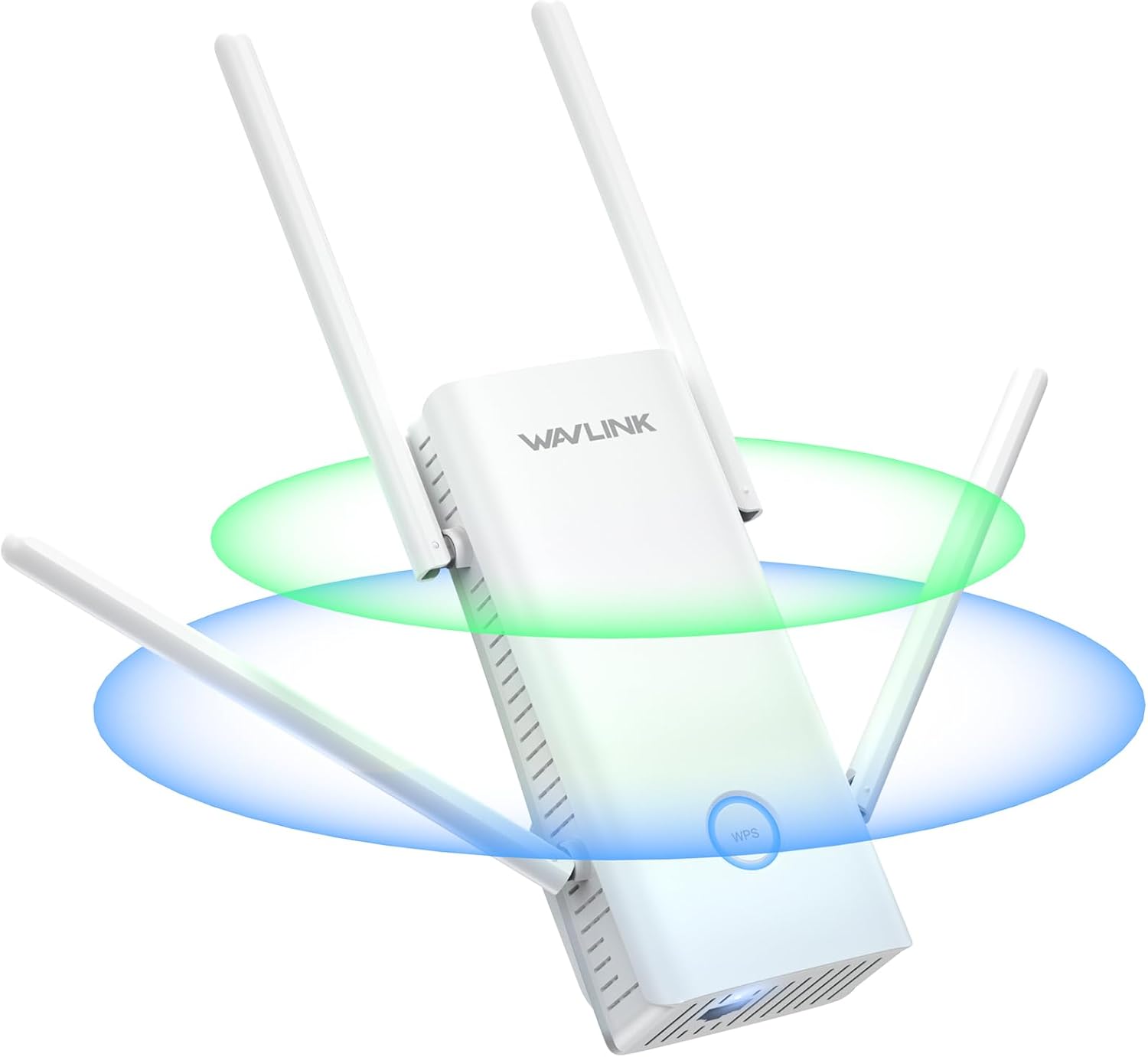 WAVLINK AX3000 WiFi 6 Répéteur Double Bande 3000 Mbps – Amplificateur WiFi avec Port Gigabit, 4 Antennes 5 dBi, Modes Répéteur/AP/Routeur/Mesh
