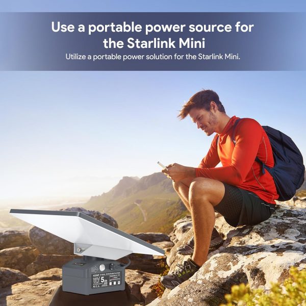 Batterie Starlink Mini 5 heures d’autonomie