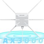 📡 Répéteur WiFi Extérieur Wavlink AX3000 WiFi 6 – Longue Portée, Mesh & PoE